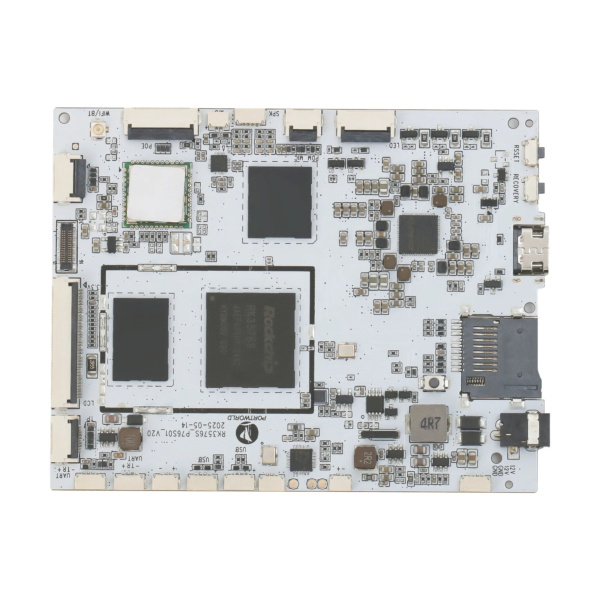 2026 Single Channel High-Tech Smart Motherboards Rockchip RK3576 for Server/Workstation Use