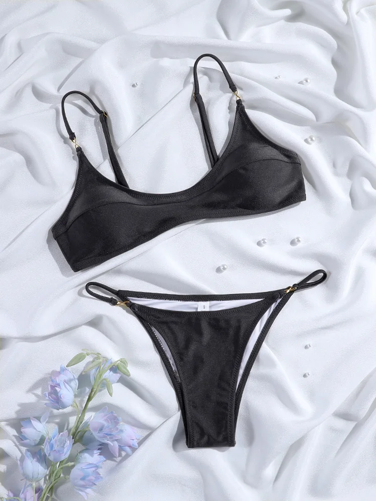 Rinabe Green Bikini Push Up Bikinis String Swimwear High Cut Swimsuit Vacation Swimsuits Two-Piece Bathing Suit