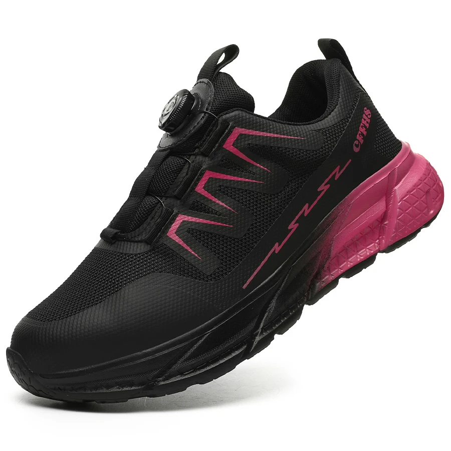 Veiligheidsschoenen voor dames Werklaarzen met stalen neus Ademende lekbestendige sportwerksneakers Comfortabele veiligheidslaarzen voor de constructie