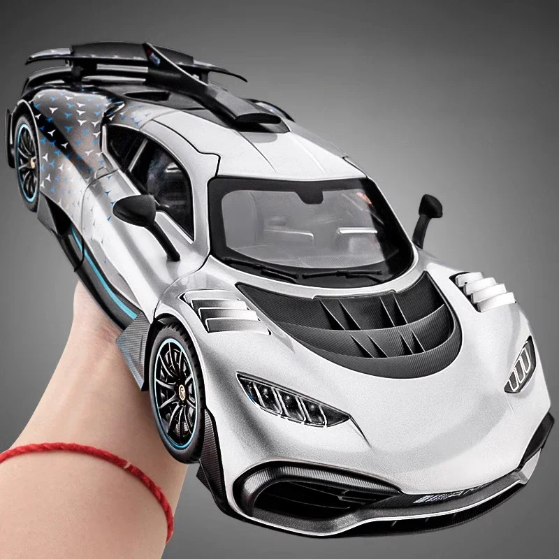 

1:18 Benz AMG ONE Supercar Alloy Diecast Model Car Sound & Light Classic Collectibles Hobby Decoration Gifts For Friend