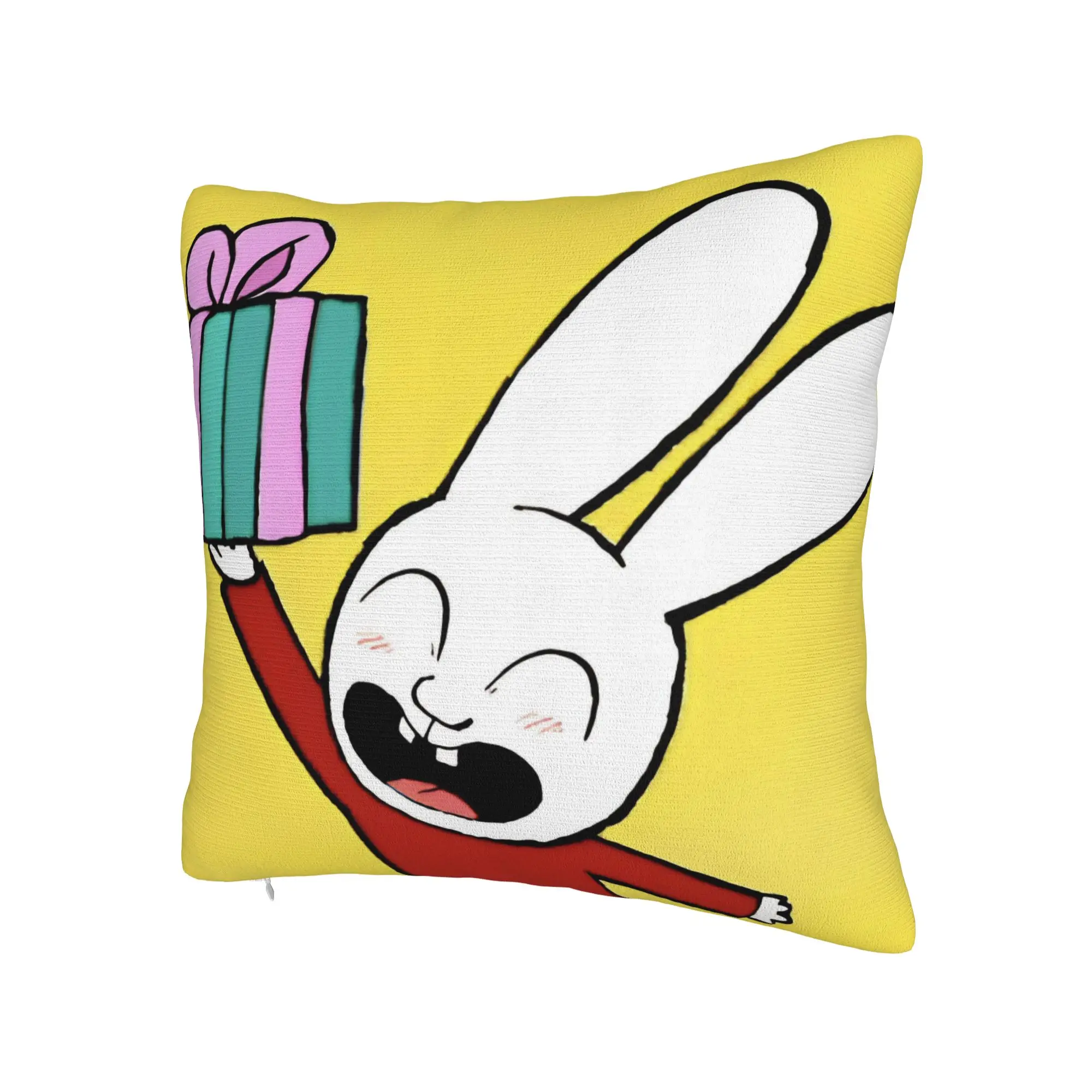 Decorative Pillowcases Simon Super Rabbit Merch Chair  Pillow Case Cover Square Multi Size