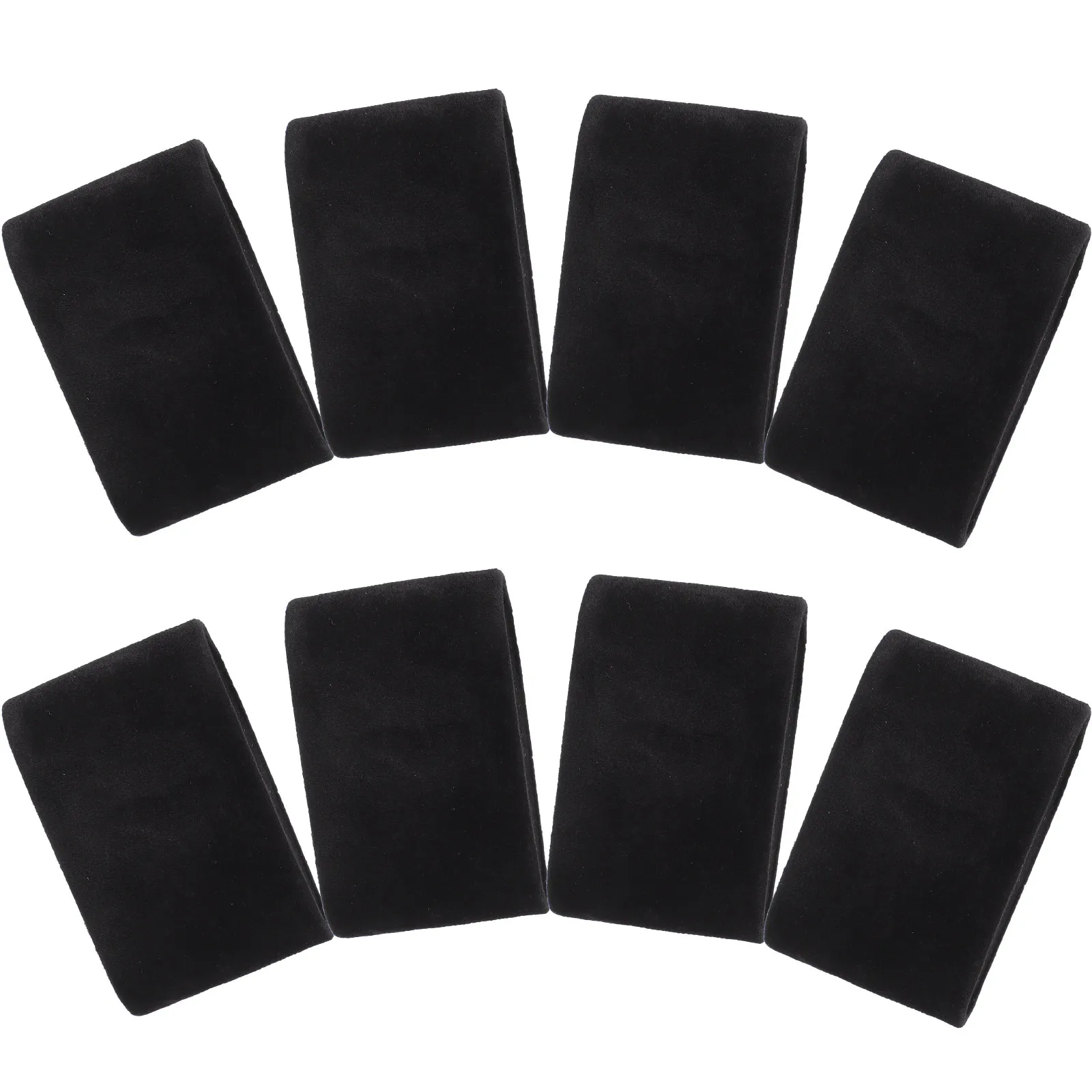 8pcs Watch Pillow Display Set – Jewelry Organizer for Watches, Bracelets, Bangles & Chains – Home/Office Stand