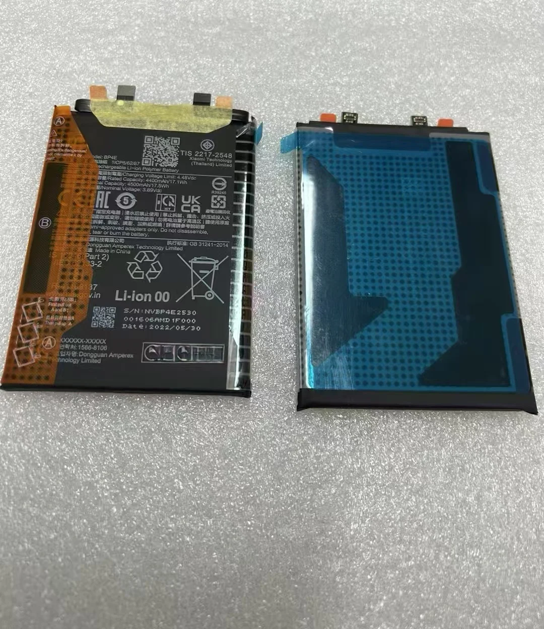 

Original Best New 4400mAh BP4E Battery for Xiaomi 13 Lite Replacement Battery Including Battery Adhesive for CIVI 2