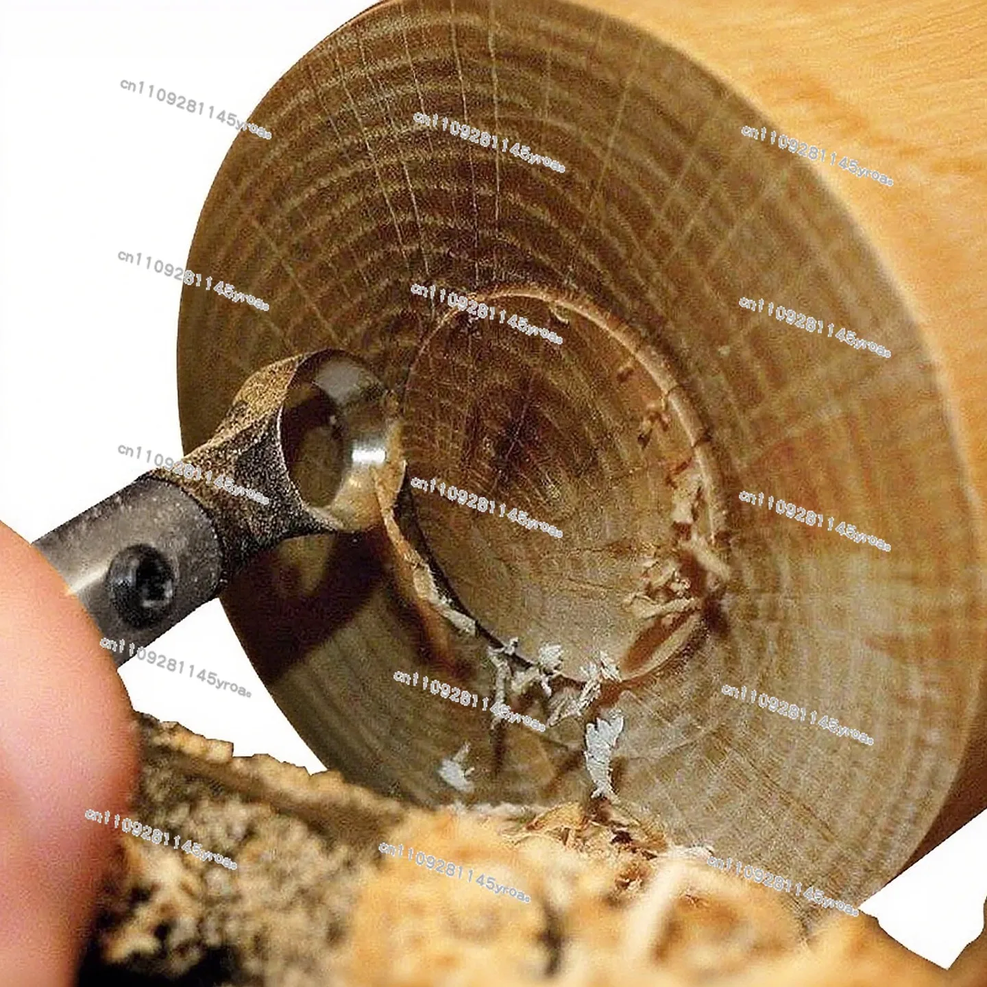 A pair of annular cutter blades for surface finishing tools, woodworking hollowing and smoothing cutter heads
