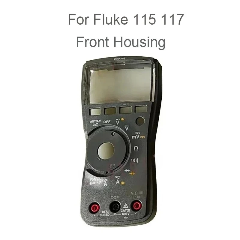 Original New For Fluke 117 116 115 Front Housing shell Rear Cover Yellow Protection Case Press Key Back Battery And Cover case