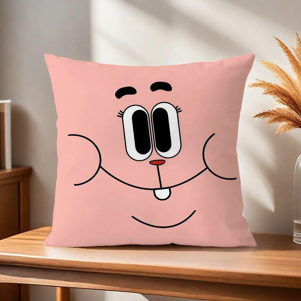A-AAmazing World G-Gumball Kissenbezug Kissenhülle für Zuhause, Sofa, Wohnzimmer, Büro, Café, Auto. – Detail 7