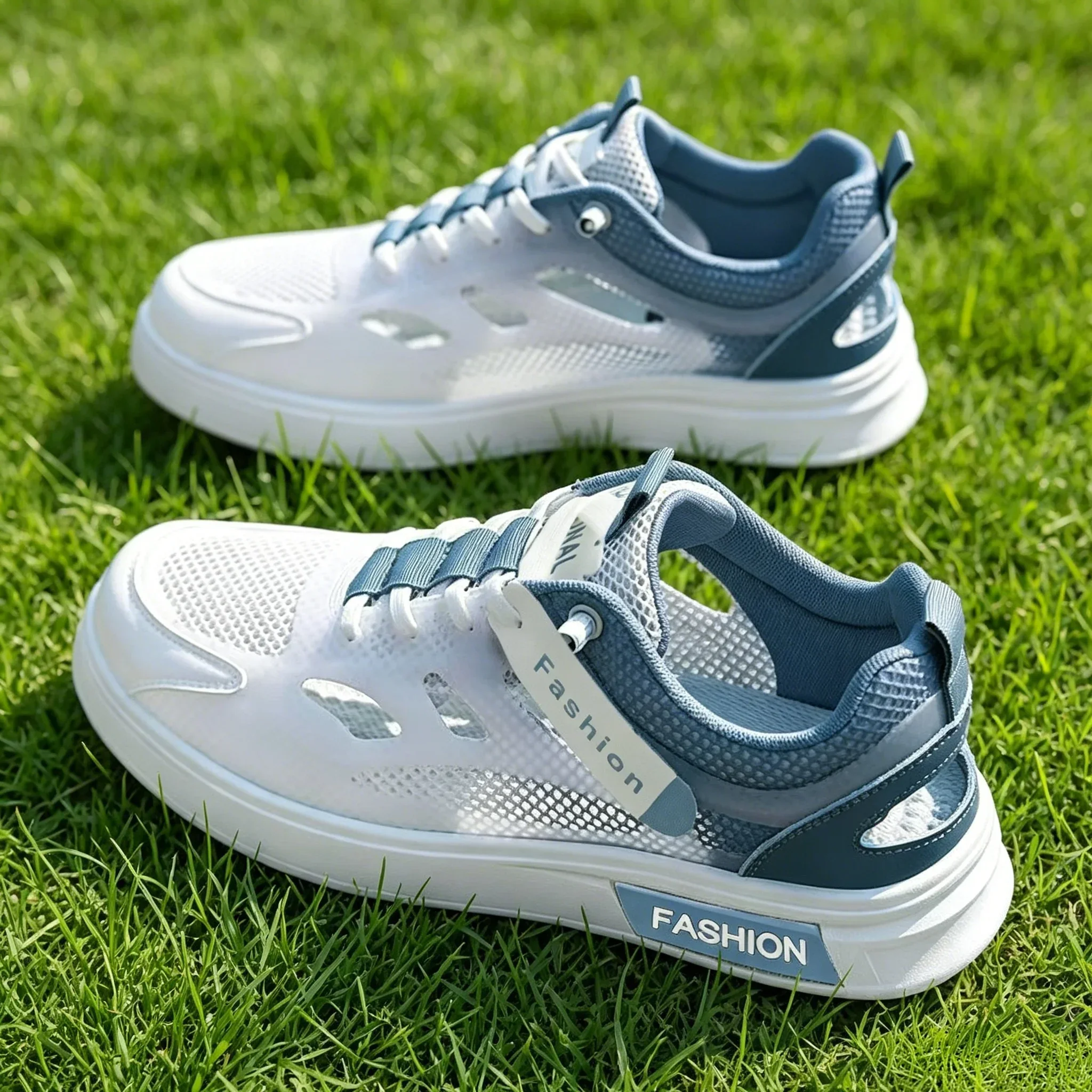 Men Casual Sports Shoes Breathable Lightweight Sneakers Outdoor Mesh Black Running Athletic Jogging Tennis Walking ClearanceSale