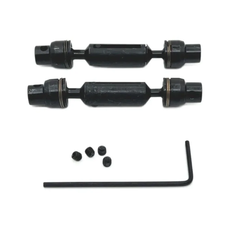 Front and Rear Drive Shafts for WPL 1/16 C64 C74-1 JA11 RC Car Metal Upgrade OP Accessories Parts Kit