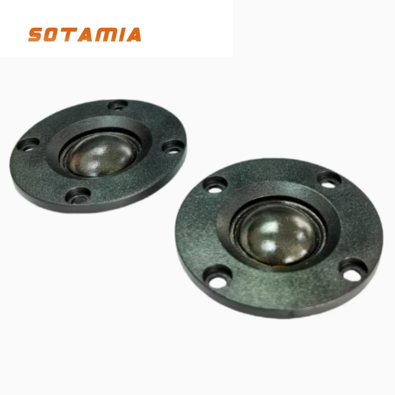 SOTAMIA 2 قطعة 2 بوصة المحمولة مكبر الصوت 52 مللي متر 6 أوم 15 واط الصوت فيلم الحرير ثلاثة أضعاف المتكلم HIFI الصوت الموسيقى الطاقة مكبر الصوت