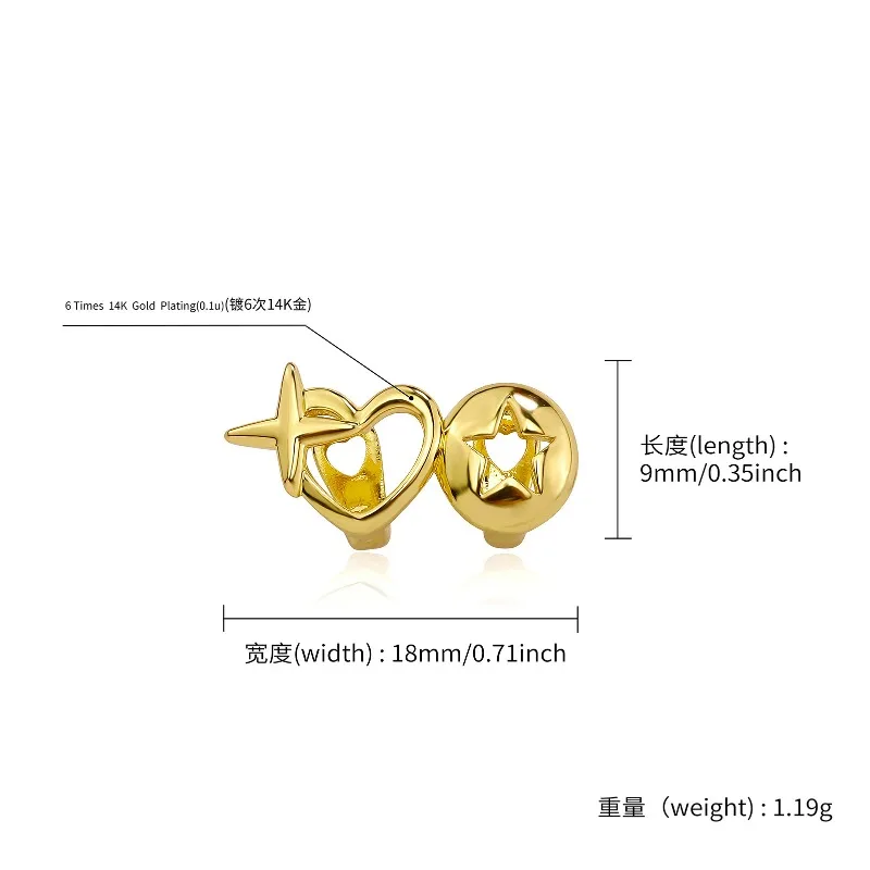 الهيب هوب القلب Grillz خمر قبعات الأسنان الفضية الجوف مزدوجة الحب ستار للجنسين زوجين مجوهرات الشرير الأسنان هالوين الملحقات