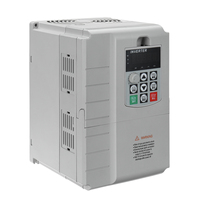 Excellway Variable Frequency Drive Frequency Inverter 7.5KW 10HP 34A VFD Single Phase Input & Three Phase Output Ideal for 3-Pha