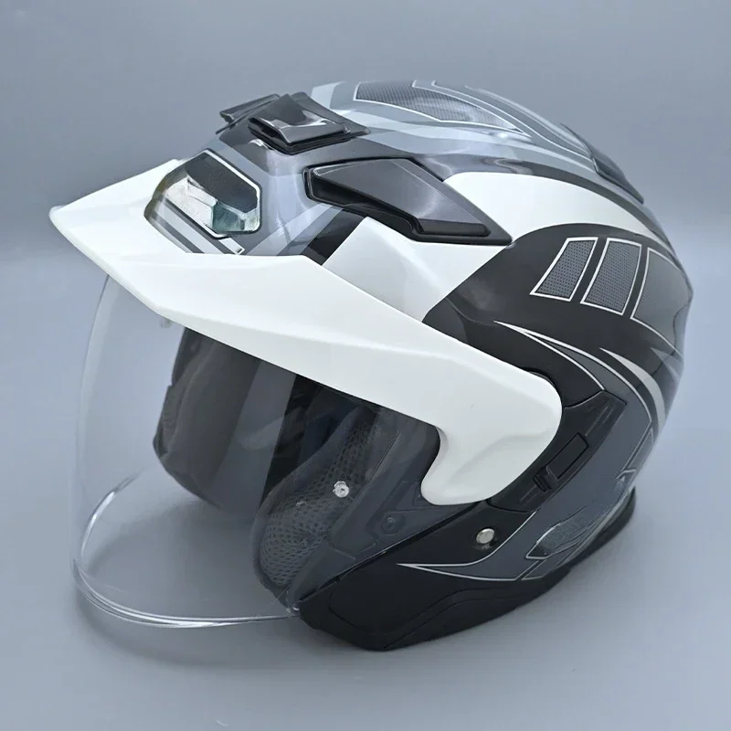 Untuk SHOEI j-cruise 1 j-cruise 2 j-force 4 CJ-2 helm sepeda motor Brim Set Viseria Capacete aksesoris sepeda motor Brim