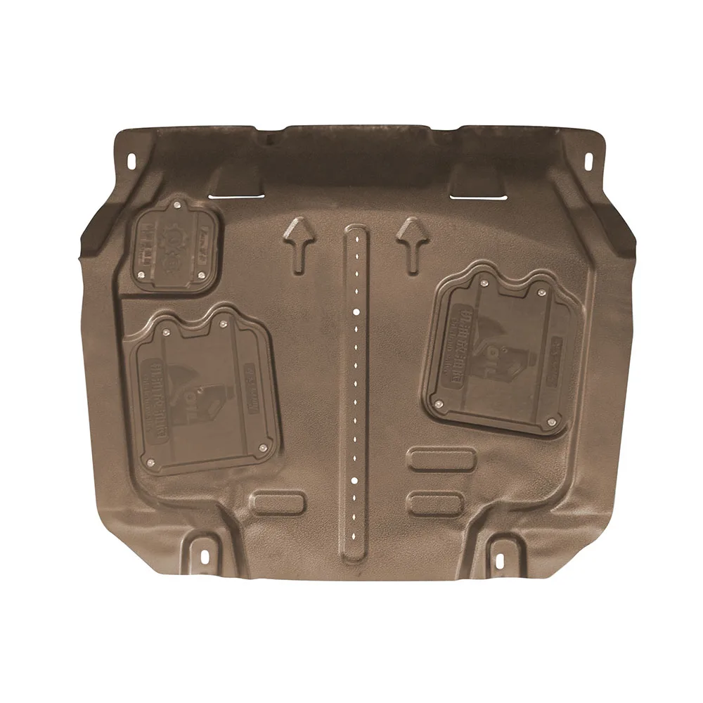 แผ่นกันโคลนใต้เครื่องยนต์คุณภาพสูง สีดำ สำหรับรถยนต์ BYD S6 ปี 2011-2014 เครื่องยนต์ 2.0L 2.4L