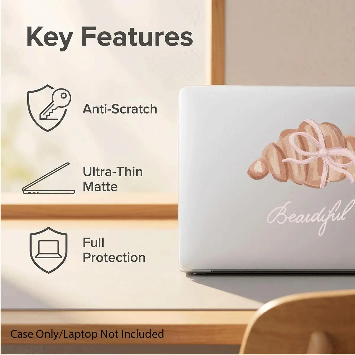 Case for MacBook,compatible with 13 Neo/13.3 Air/13.3 Pro/13.6Air/14.2 Pro/15Air/16.40Pro