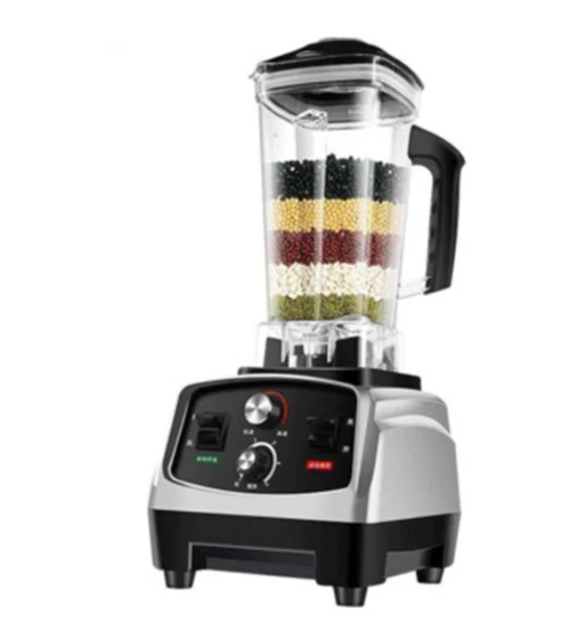 

Heavy Duty Blender Smoothie Kitchen Licuadora Industrial Commercial 2200w Ice Crusher Soya Bean Blender