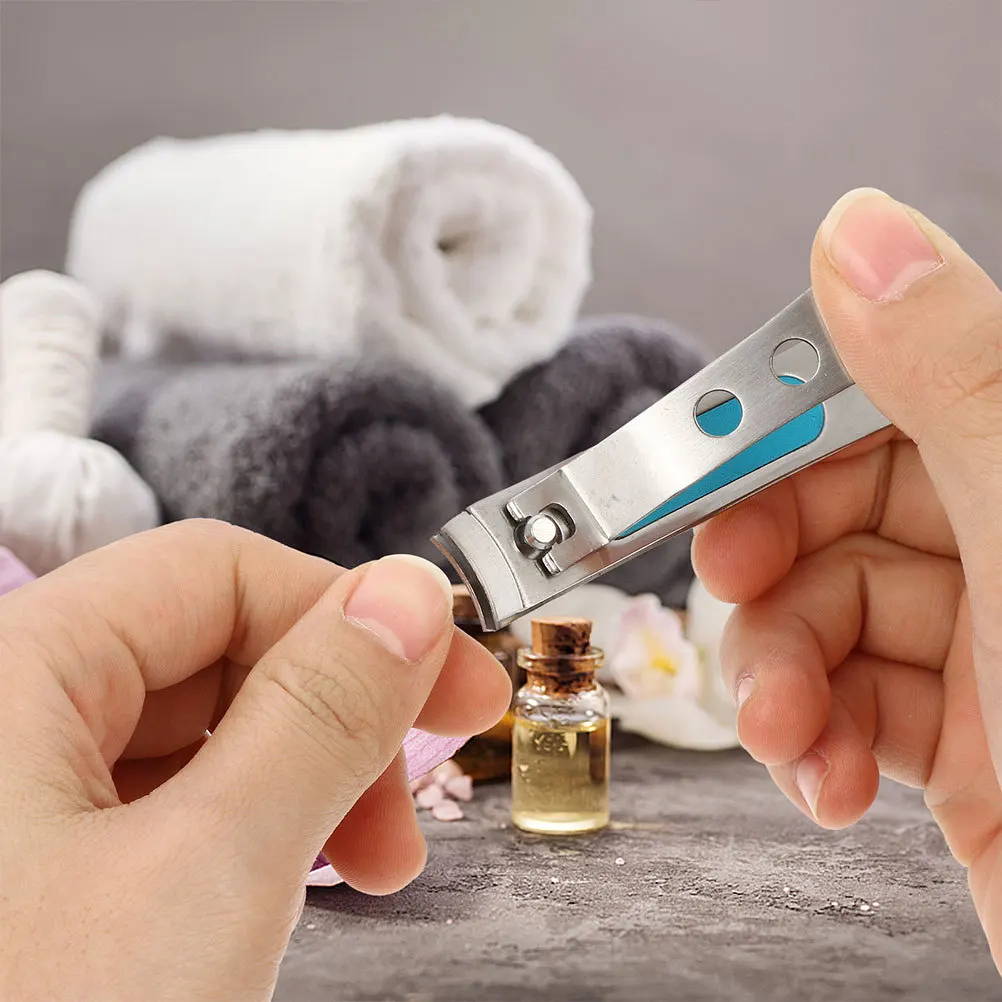 

4Pcs Nail Cutter Clipper Set Stainless Steel Ultra Sharp Trimmer for Clean Pain-Free Manicure and Pedicure Care Use