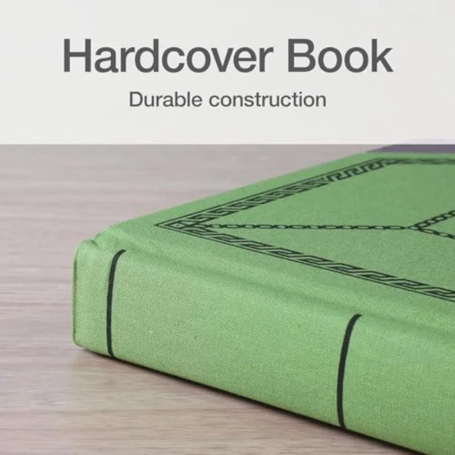 6718500R Record/Account Book Record Rule Green/Red 500 Pages 12 1/2 x 7 5/8