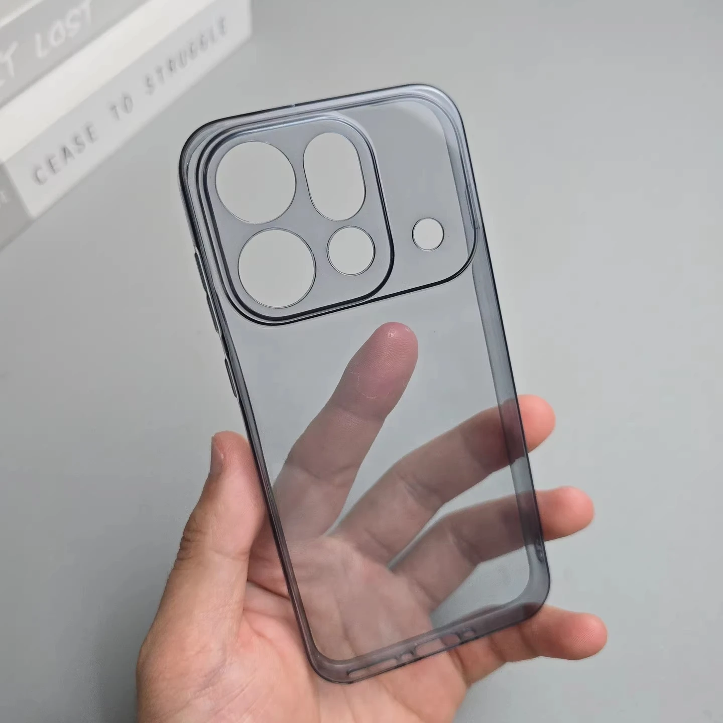 Etui na OPPO Find X9s Pro Przezroczyste TPU Miękkie Odporne na Upadki Ochronne Plecki na Telefon OPPO Find X9sPro Prosta Obudowa Bumper — zdjęcie produktu 4