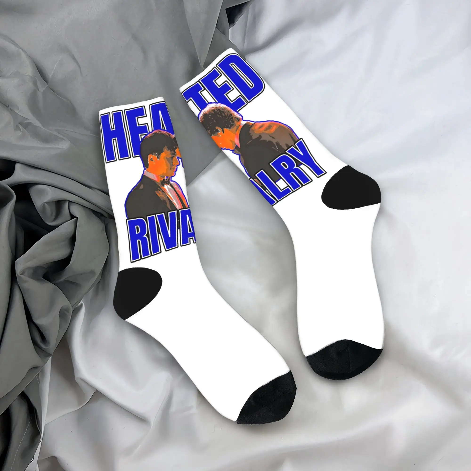 

Чулки Rivalry с подогревом, мужские носки, качественные готические носки, осенние спортивные нескользящие носки для бега с принтом, подарок на день рождения