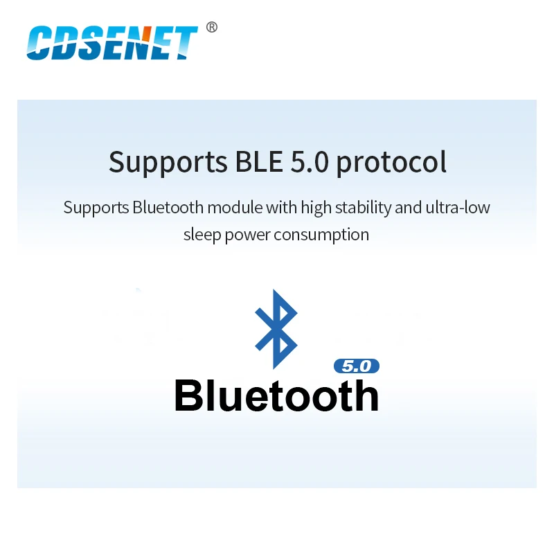 E104-BT51A CC2640R2L 2.4GHz 5dBm Bluetooth Module Range 3.3V BLE5.0 Ceramic Antenna UART BLE Module PCB Antenna