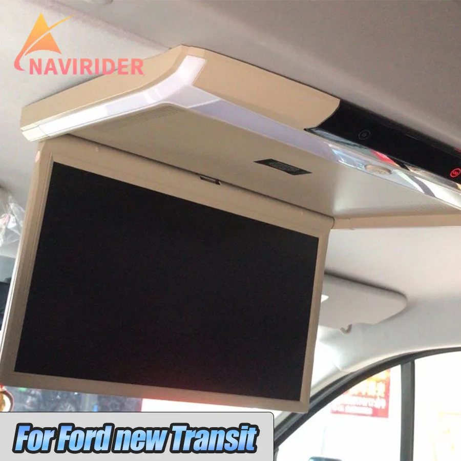 11.6'' For Ford New Transit Android Ceiling Monitor Multimedia Video Player Universal Roof Ceiling Monitor Car With HDMI Input