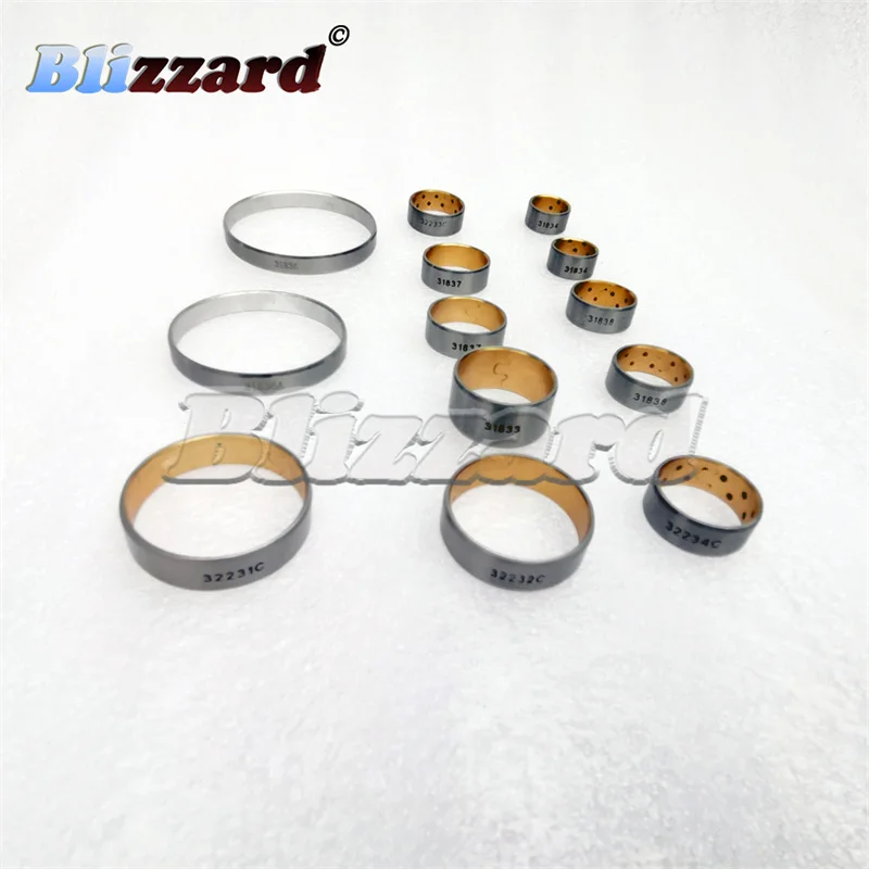 

New 6HP19 6HP21 6SPD Auto Gearbox Transmission Bushing O Ring Sealing Repair Kit 12PCS for BMW ZF6HP19 ZF6HP21 X3 X5 Z4