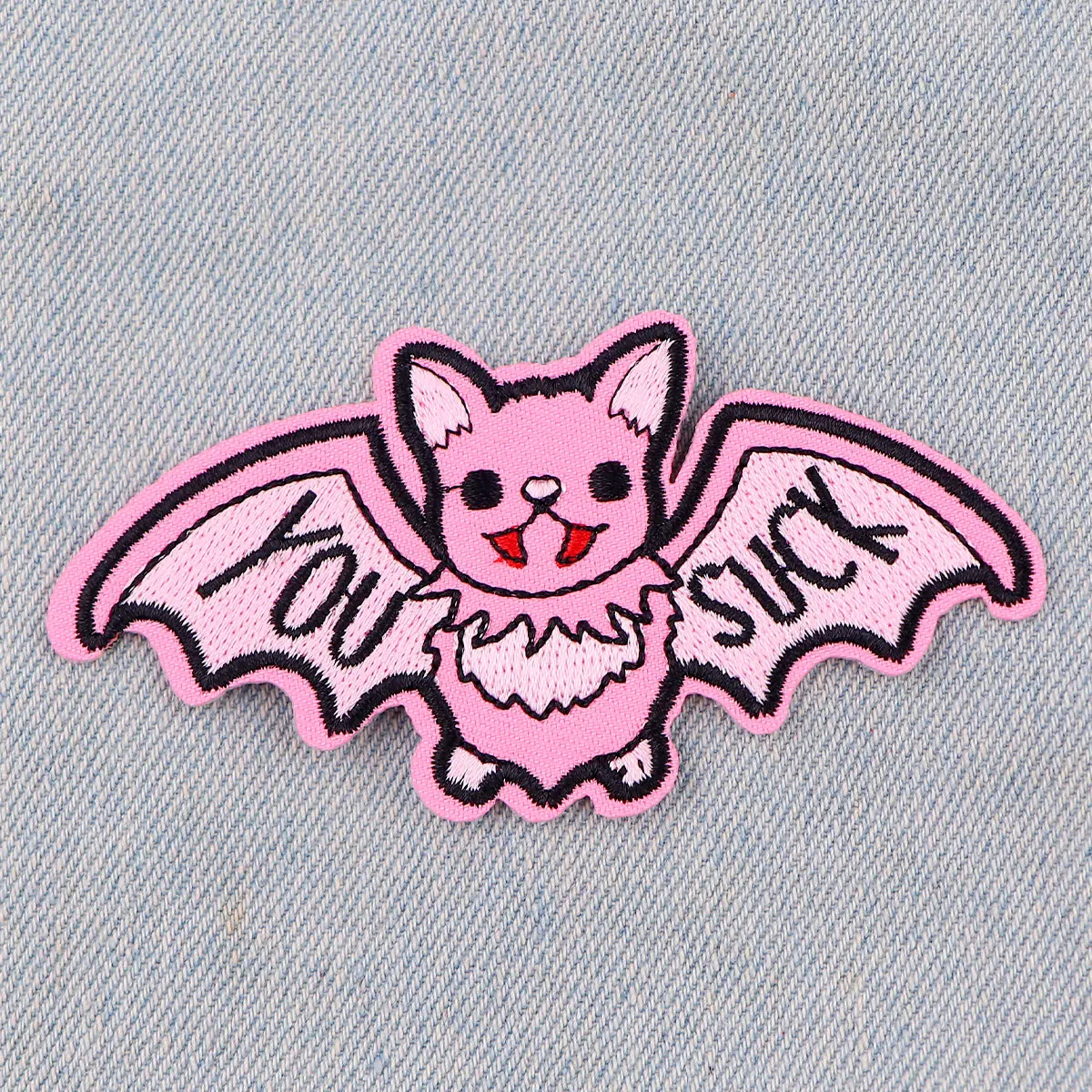 Pink Beleüt embroidered mágikus Birtokrész számára Öltözés Póló patches -en ruhák diy badges -en Hátiszák Csináltatás accessor Kereskedés