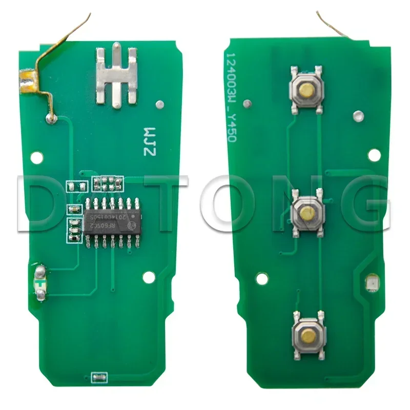 Datong World سيارة مفتاح التحكم عن بعد لشركة فولكس فاجن فولكس فاجن باسات B6 3C B7 Magotan CC ID48 رقاقة 433MHz استبدال البطاقة الذكية 3C0959752BA