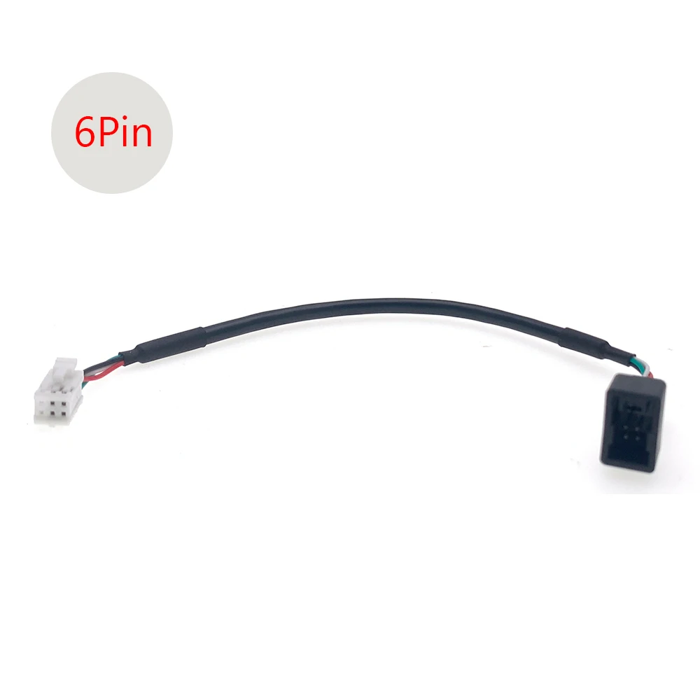 4 6 Pin Car Radio USB Male Input Media Data Wire Harness Cable Adapter For Mitsubishi PAJERO ASX Android Multimedia Player