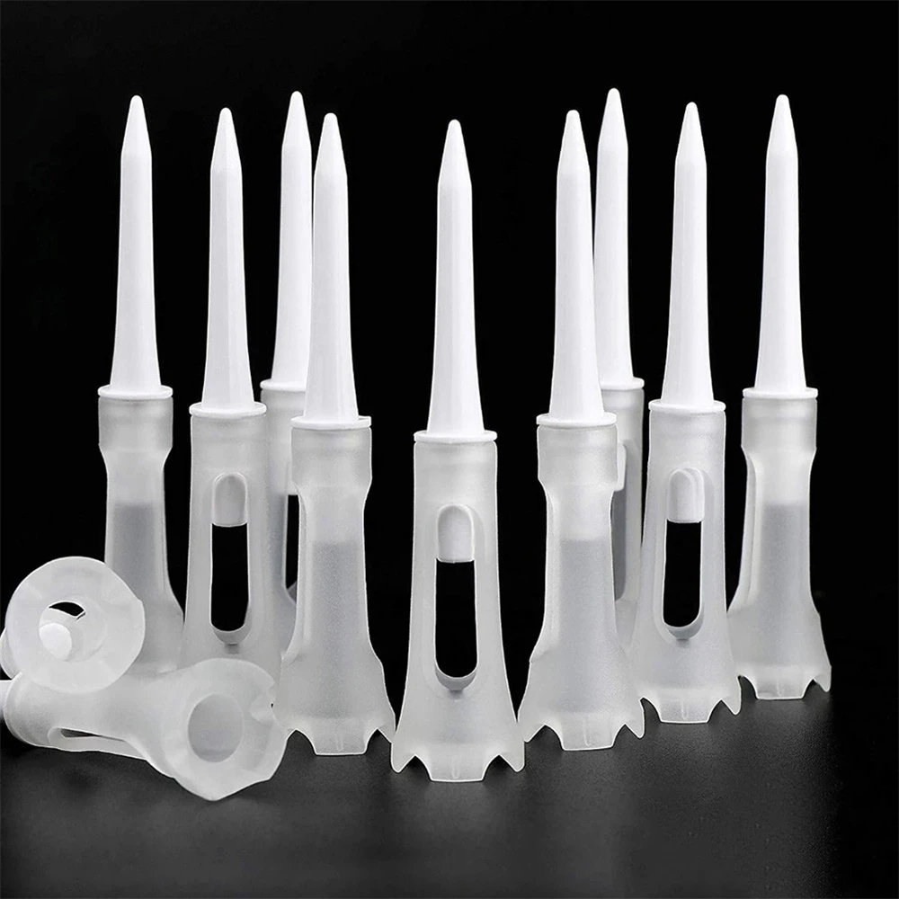 

Durable 10Pcs/Lot Low Resistance Golf Accessories Cushion Ball Holder Golf Tees Golf Tools Golf Training Clubs Tee