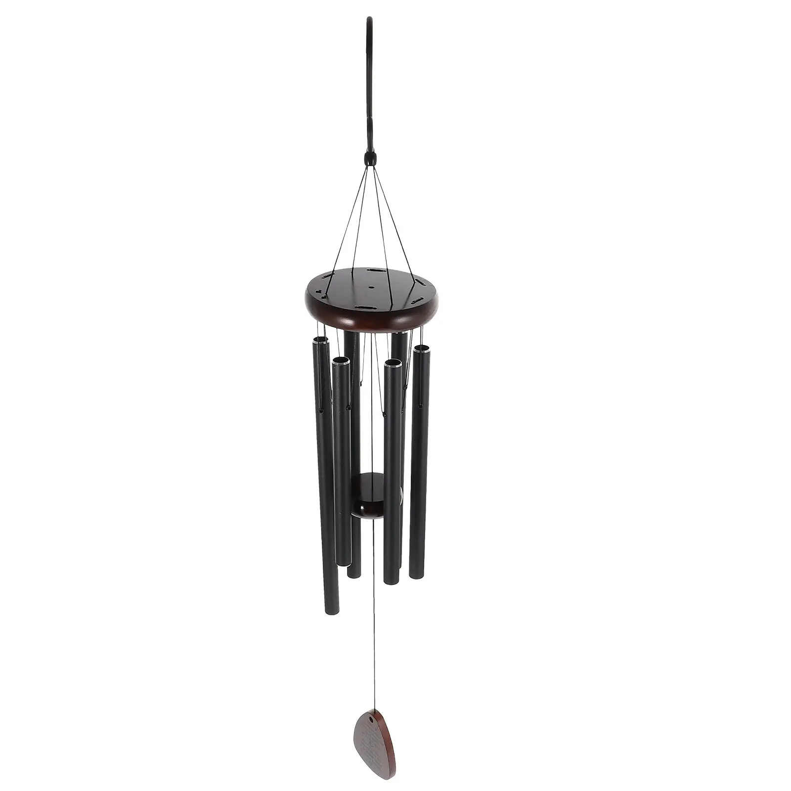 Metal Sympathy Wind Chime Pet Memorial Hanging Decor Clear Crisp Sound Light Weight Home Office Garden Decorative Memory Supply