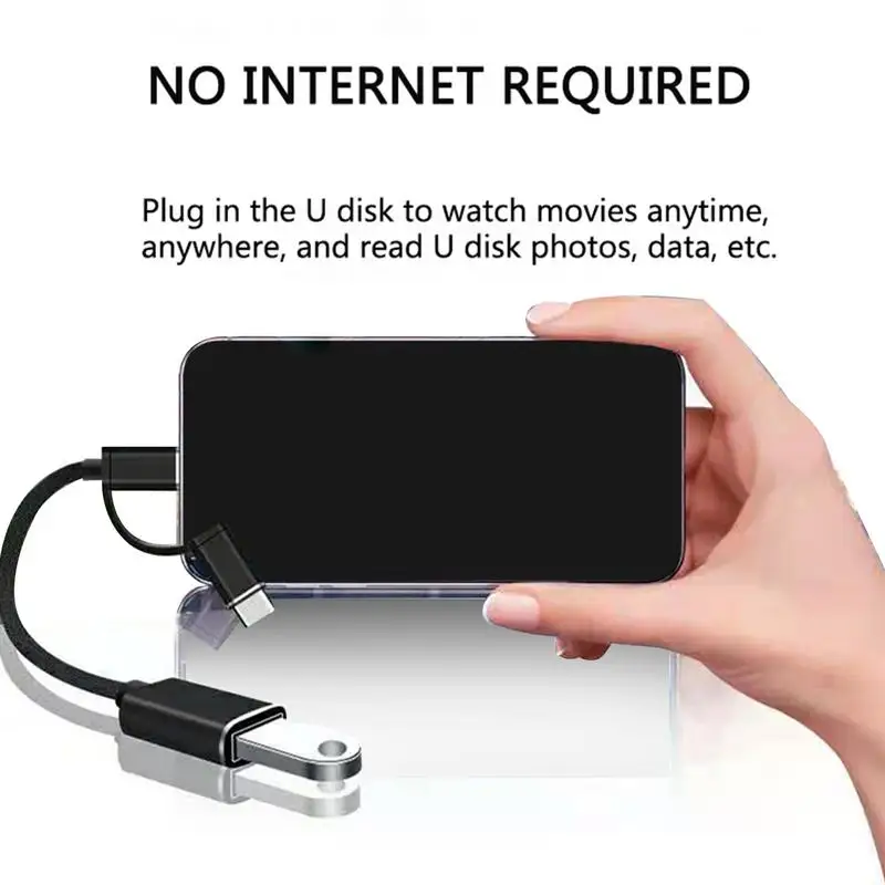 Type C Adapter OTG Adapter Type C To USB Adapter Fast Transfer Male To Female Adapter Cables Fast Charging OTG Connector For