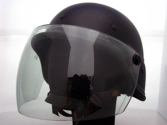 2 colori Airsoft Tactical M88 casco da tiro classico protettivo PASGT casco nero/OD con visiera trasparente