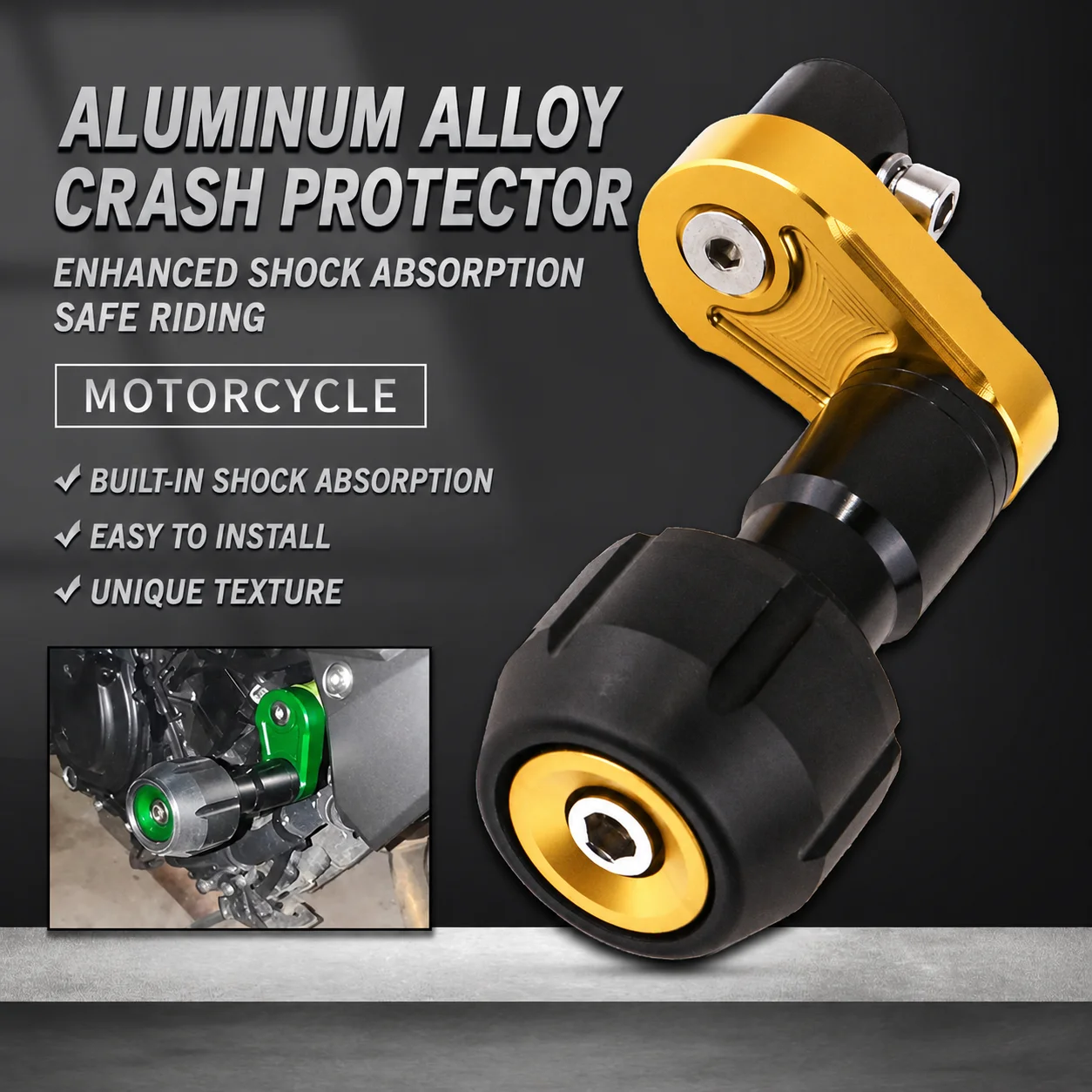 

Suitable for Kawasaki Ninja 400 Z 400 motorcycle accessories 2018-2025 improved motorcycle protection frame collision protector