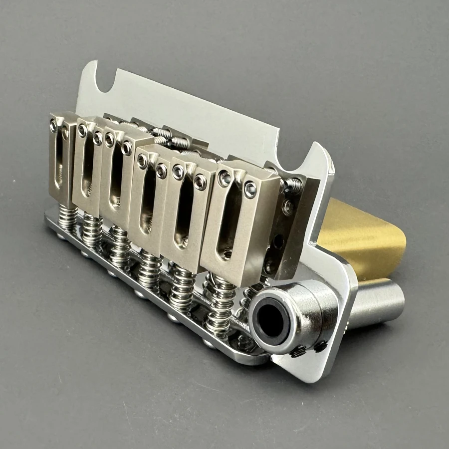 

510 двухточечный хромированный латунный блок tremolo мост для гитары suhr Strato