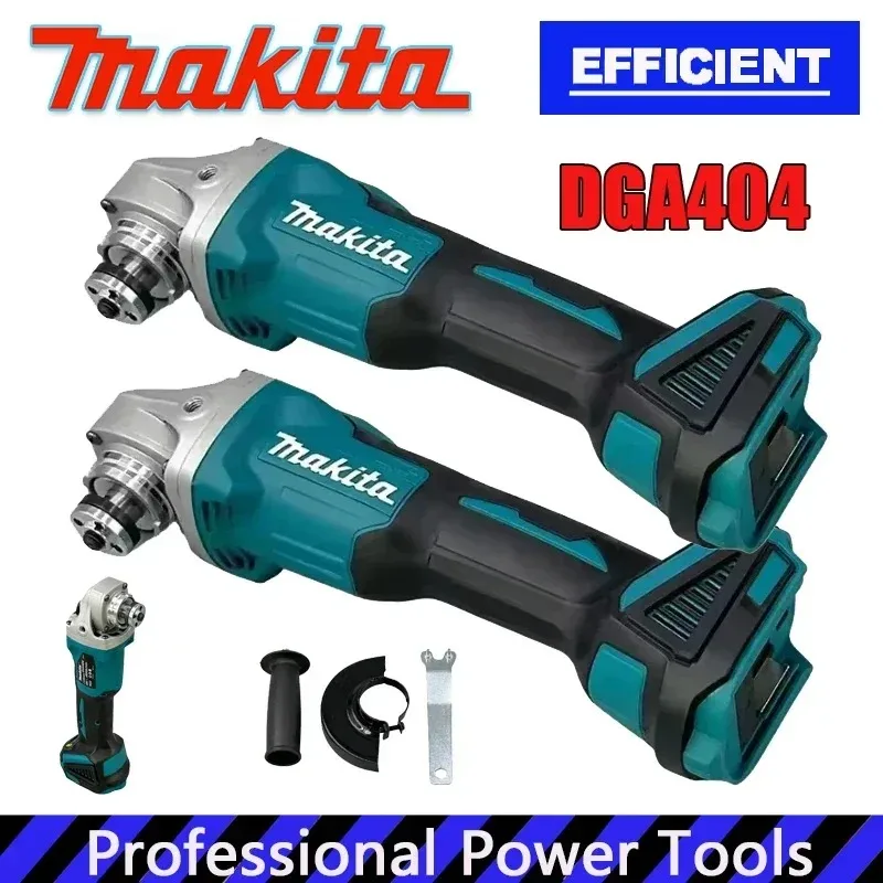 

Makita DGA404 100mm Cordless Angle Grinder, Brushless Industrial Tool for Metal Polishing Concrete Cutting Work
