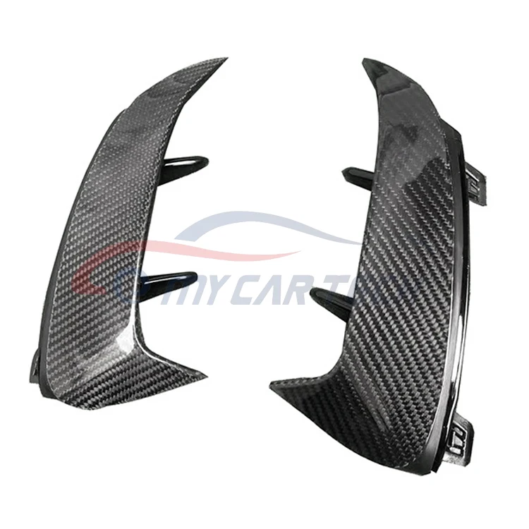 

For Mercedes Benz a Class W177 A35 AMG Carbon Fiber Rear Bumper Spliter Knife Canards Spoiler Diffuser Bodykit