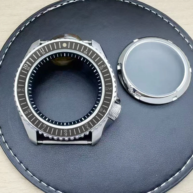 SKX007 42mm Dive Watch Case Sapphire Crystal For NH35 NH36 4R35 7S26 Movement 28.5mm Dial Install 38mm*31.5mm bezel watch Mod