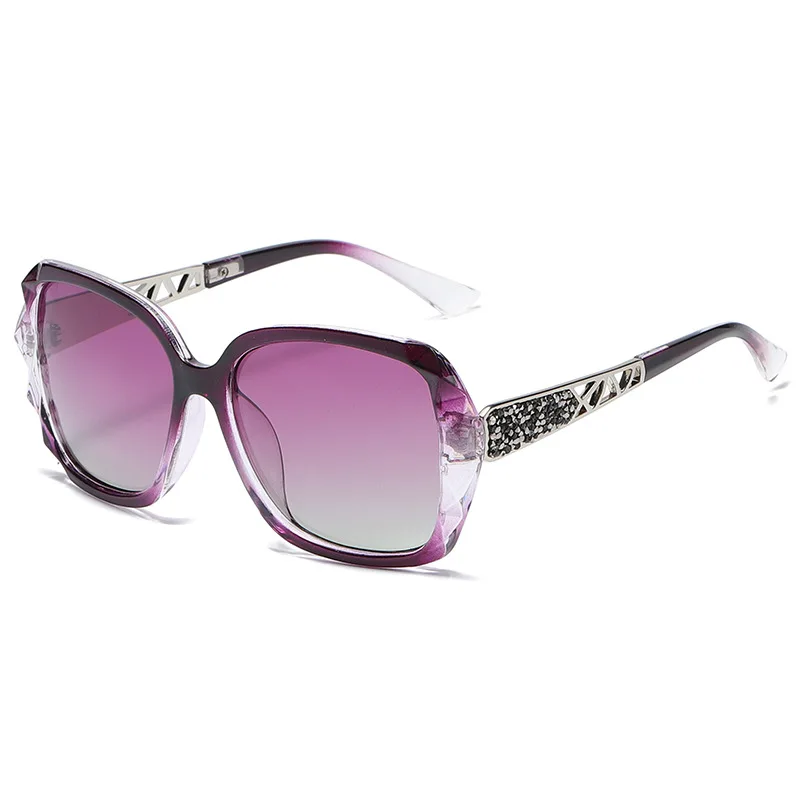 Zonnebril Vrouwen 2023 Gepolariseerde En Ongepolariseerde Eyewear Sexy Diamant Vierkante Zonnebril Vrouwelijke Gafas De Sol Mujer UV400