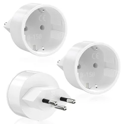 3 EU to Switzerland Plug Travel adapter 3 pin plug 10A 250V Power plug Germany France to Switzerland Electrical plug socket