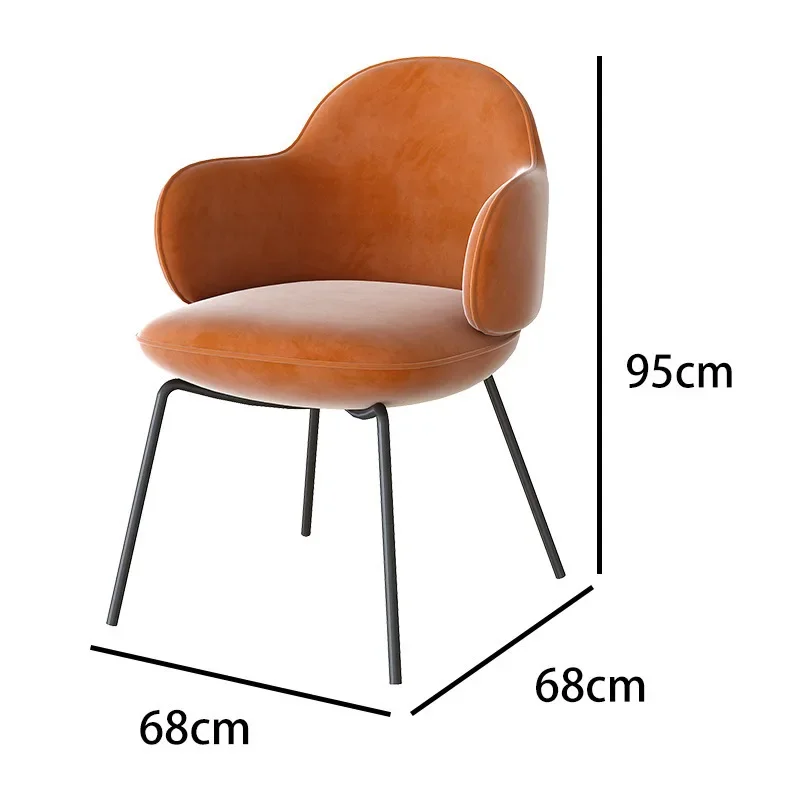 Nordic light luxury dessert milk tea shop negotiates table and chair combination