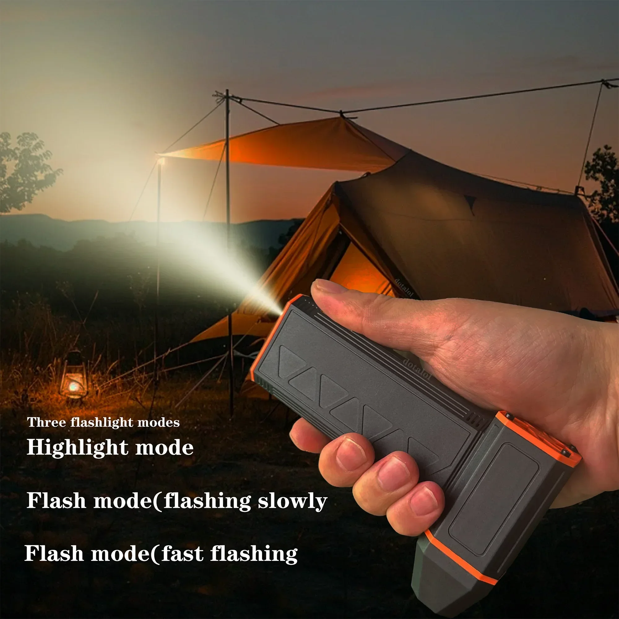 CROSSGUN Turbo Fan Rechargeable Cordless Duster Powerful Airflow Compact Design for Car Travel Outdoor Cleaning Long Standby