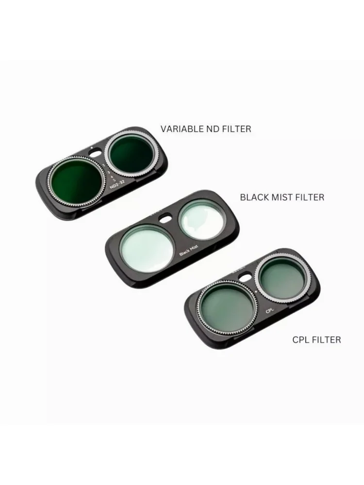 NiSi Action Camera Lens Filter for Insta360 Luna Ultra VND2-32 CPL Black Mist Filter ND1-5 Stops Variable Magnetic Filters