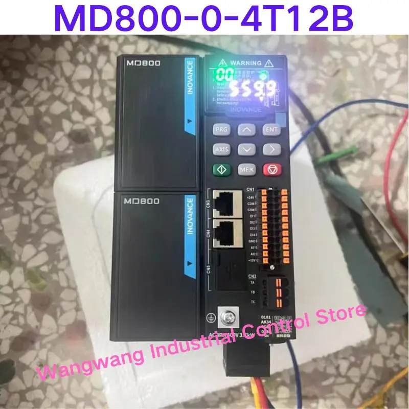 

Second-hand test OK , Inverter MD800-0-4T12B, 3.7kw high power