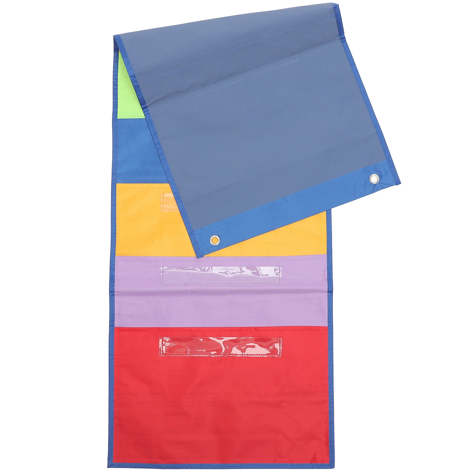

Wall Storage Bag Pockets Organizer Hanging Pouch Cable Clamp Polyester 420d Bags Office