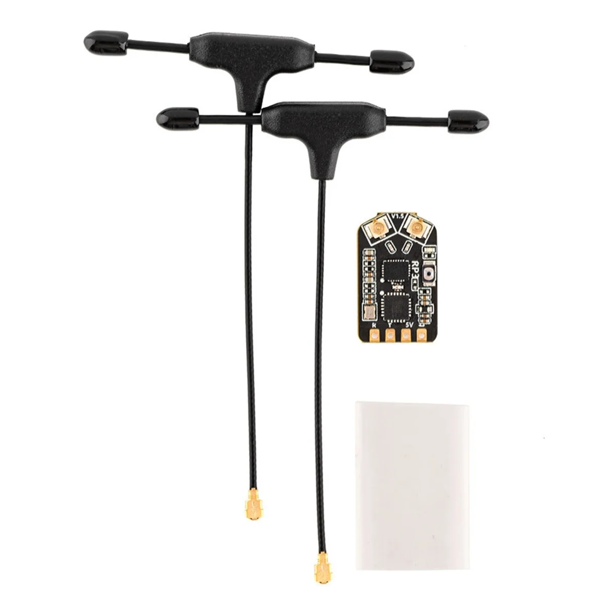 RP3 2.4Ghz 5V 100Mw ELRS Ontvanger ExpressLRS Lange afstand Nano Ontvanger Dubbele Antenne voor Whoops Drones Fix-Wing