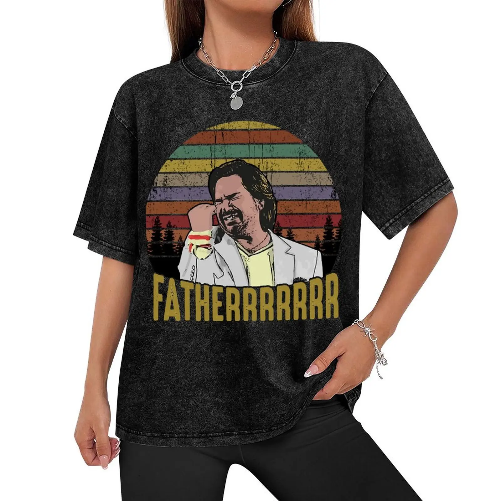 Douglas Reynholm Father The It Crowd Funny Vintage T-Shirt custom t shirt oversizeds vintage mens cotton t shirts