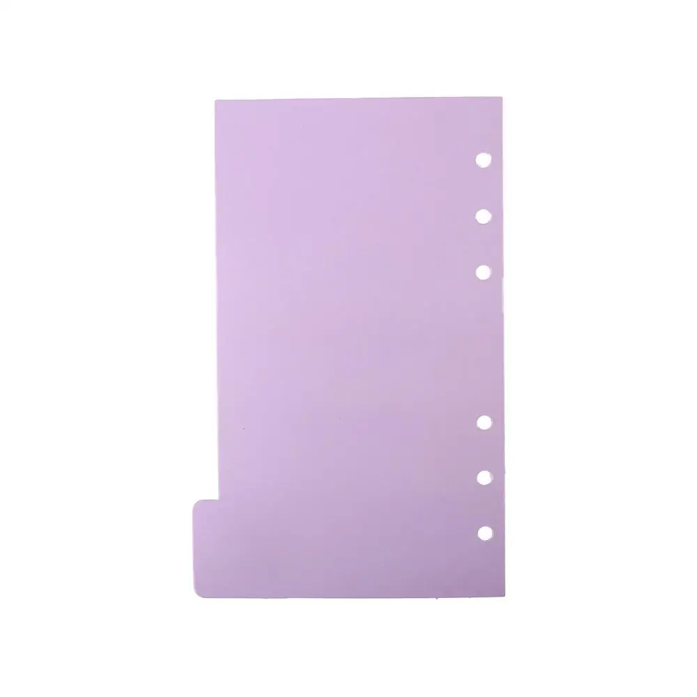 A5 A6 6-Ring Binder Notebook Binders Notebook Divider Index Loose Leaf Separator Page Binder Index Page Cherry Blossoms Style
