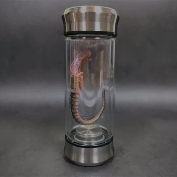 Alien Glow Jar Xenomorph Specimen Facehugger Embryo Glass Jar Movie Prop Replica Home Decor Desktop Crafts Sculpture Decoration 5