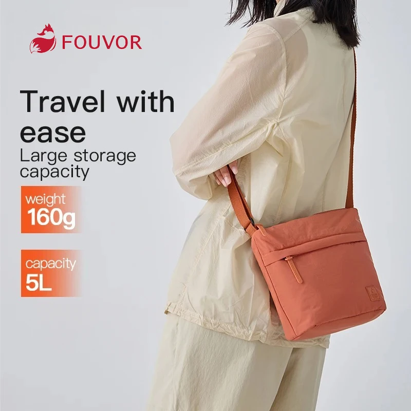 

Fouvor Women's Crossbody Bags Small Portable High Quality Outdoor Shoulder Bag Functional Versatile Female Messenger Bag 3071-05